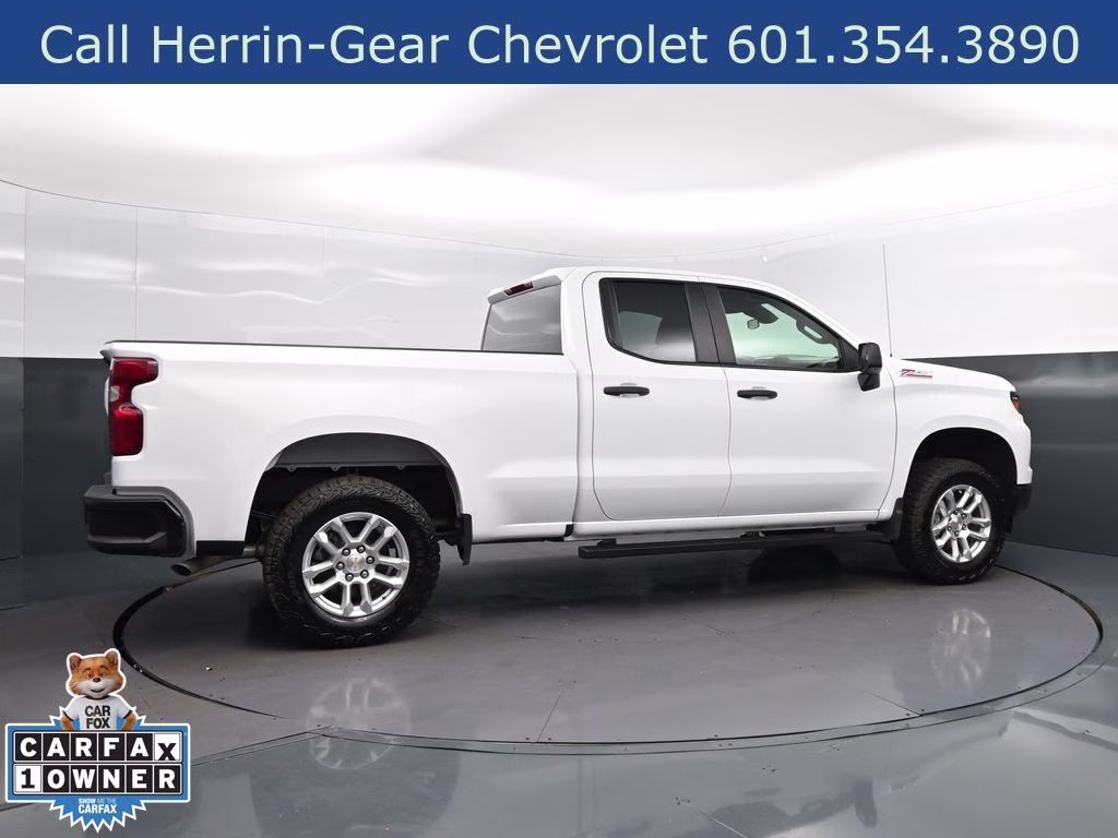 2026 Summit White Chevrolet Silverado 1500 WT 4X4 Truck