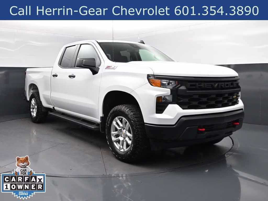 2026 Summit White Chevrolet Silverado 1500 WT 4X4 Truck