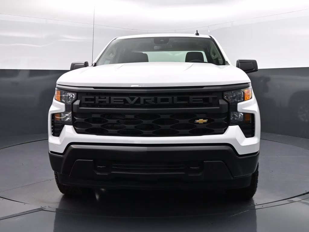 2026 Summit White Chevrolet Silverado 1500 WT 4X4 Truck