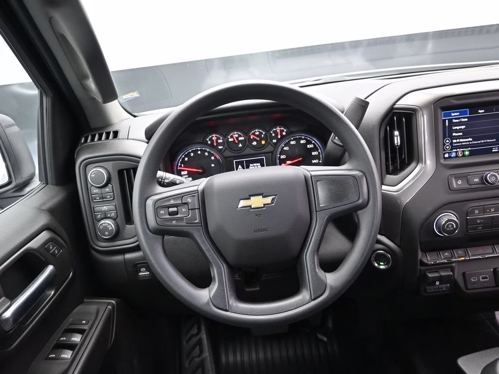 2026 Summit White Chevrolet Silverado 1500 WT 4X4 Truck