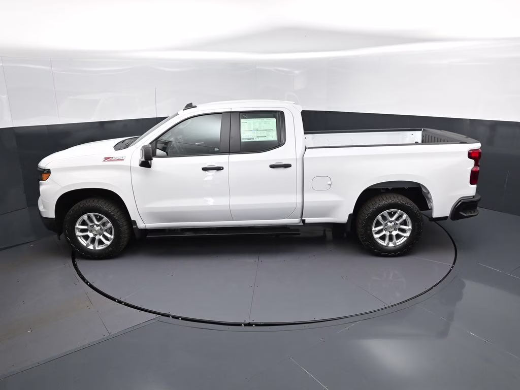 2026 Summit White Chevrolet Silverado 1500 WT 4X4 Truck