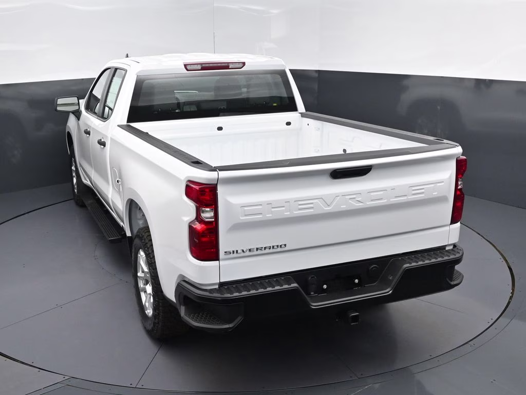 2026 Summit White Chevrolet Silverado 1500 WT 4X4 Truck