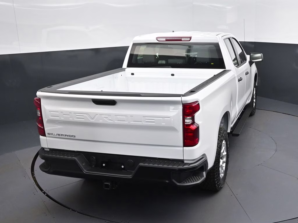 2026 Summit White Chevrolet Silverado 1500 WT 4X4 Truck