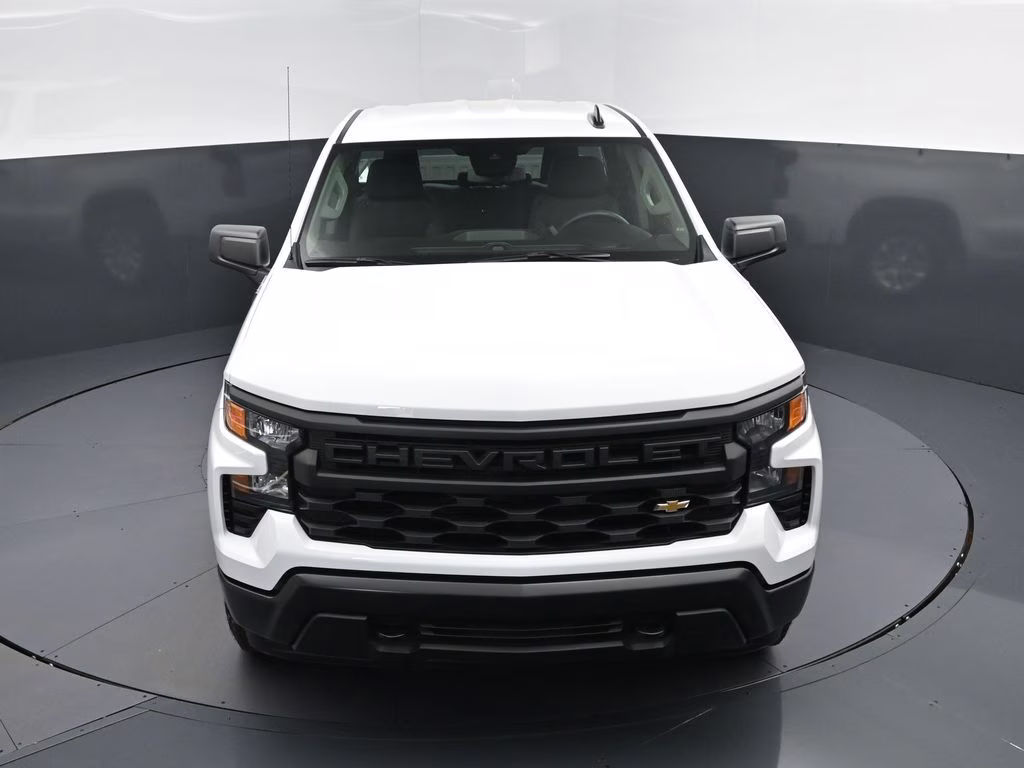2026 Summit White Chevrolet Silverado 1500 WT 4X4 Truck