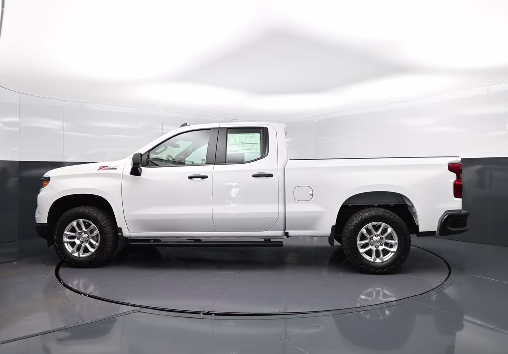 2026 Summit White Chevrolet Silverado 1500 WT 4X4 Truck
