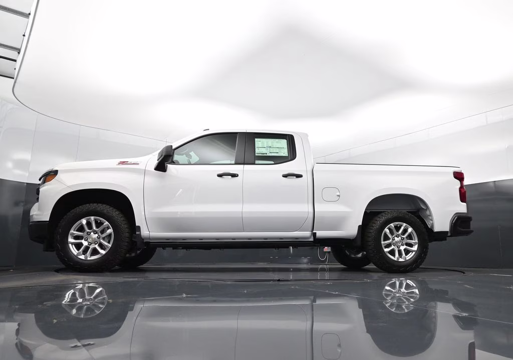 2026 Summit White Chevrolet Silverado 1500 WT 4X4 Truck