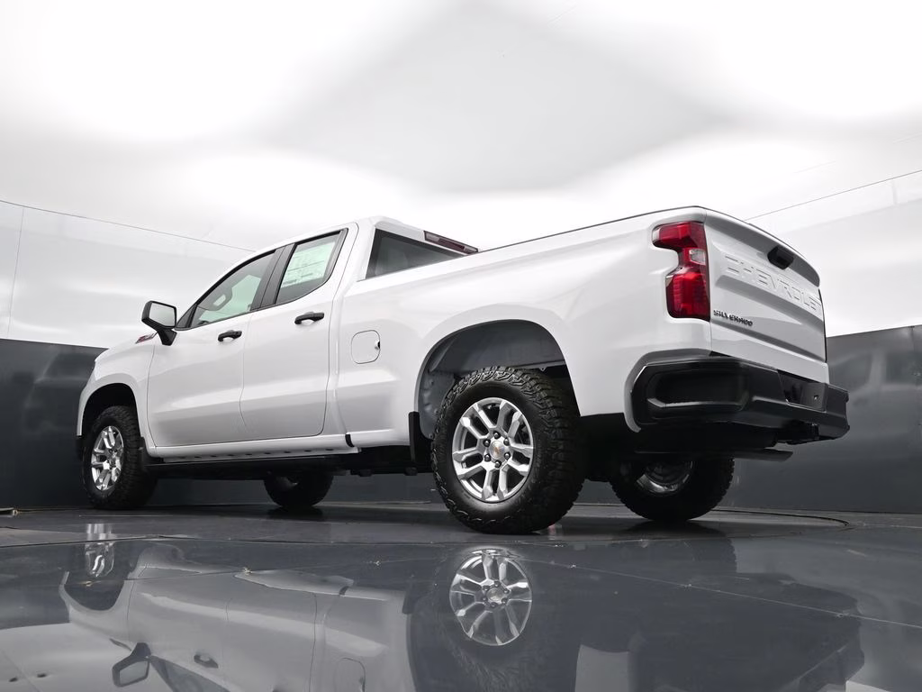 2026 Summit White Chevrolet Silverado 1500 WT 4X4 Truck