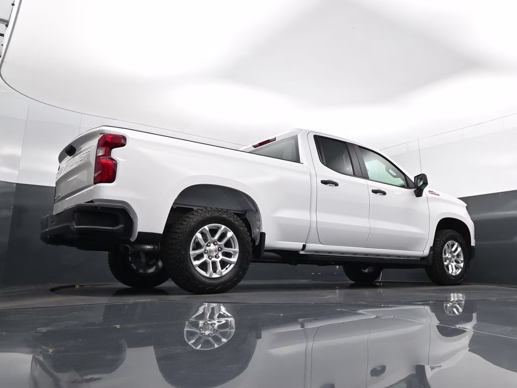 2026 Summit White Chevrolet Silverado 1500 WT 4X4 Truck