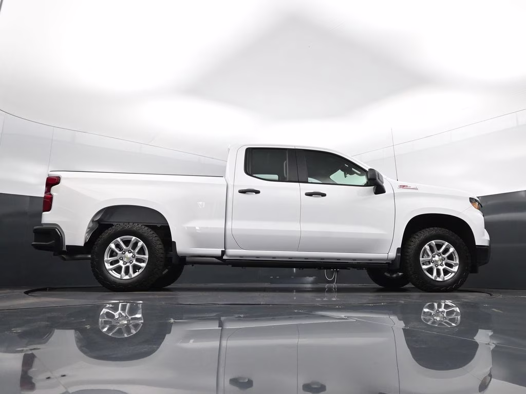 2026 Summit White Chevrolet Silverado 1500 WT 4X4 Truck