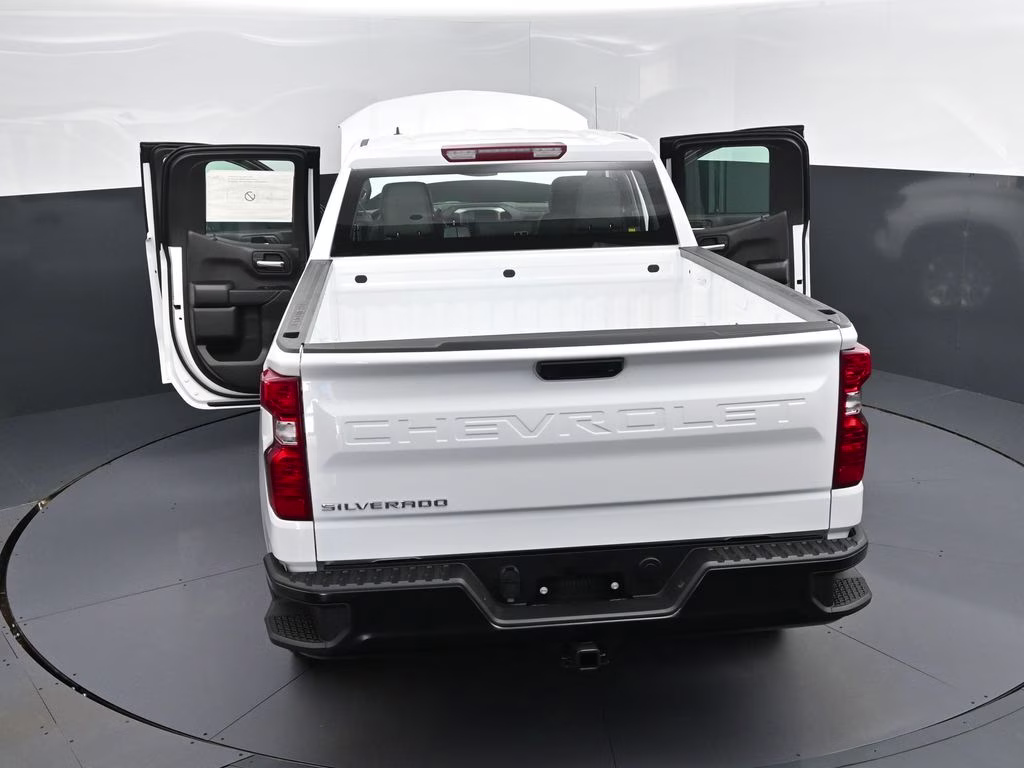 2026 Summit White Chevrolet Silverado 1500 WT 4X4 Truck