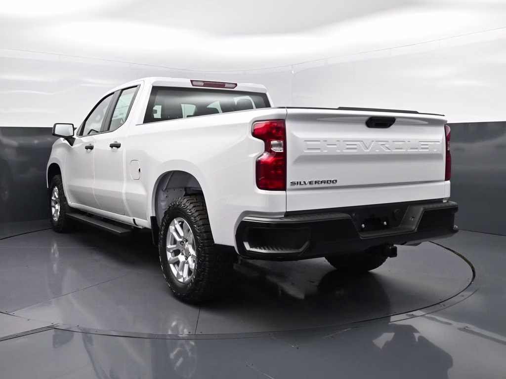 2026 Summit White Chevrolet Silverado 1500 WT 4X4 Truck