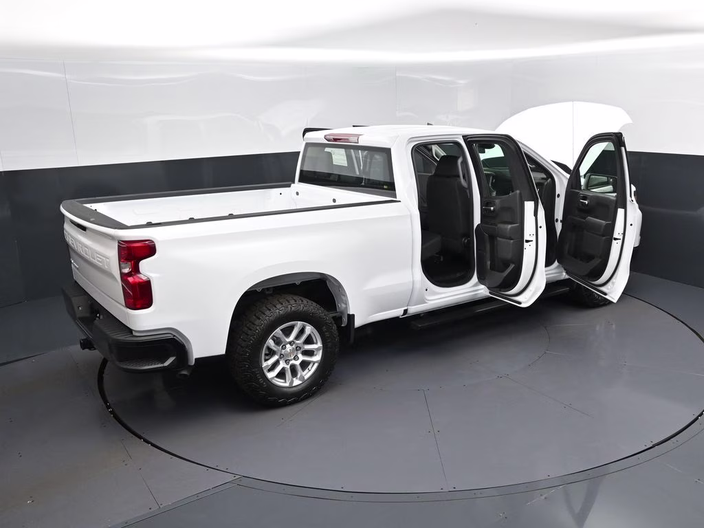 2026 Summit White Chevrolet Silverado 1500 WT 4X4 Truck