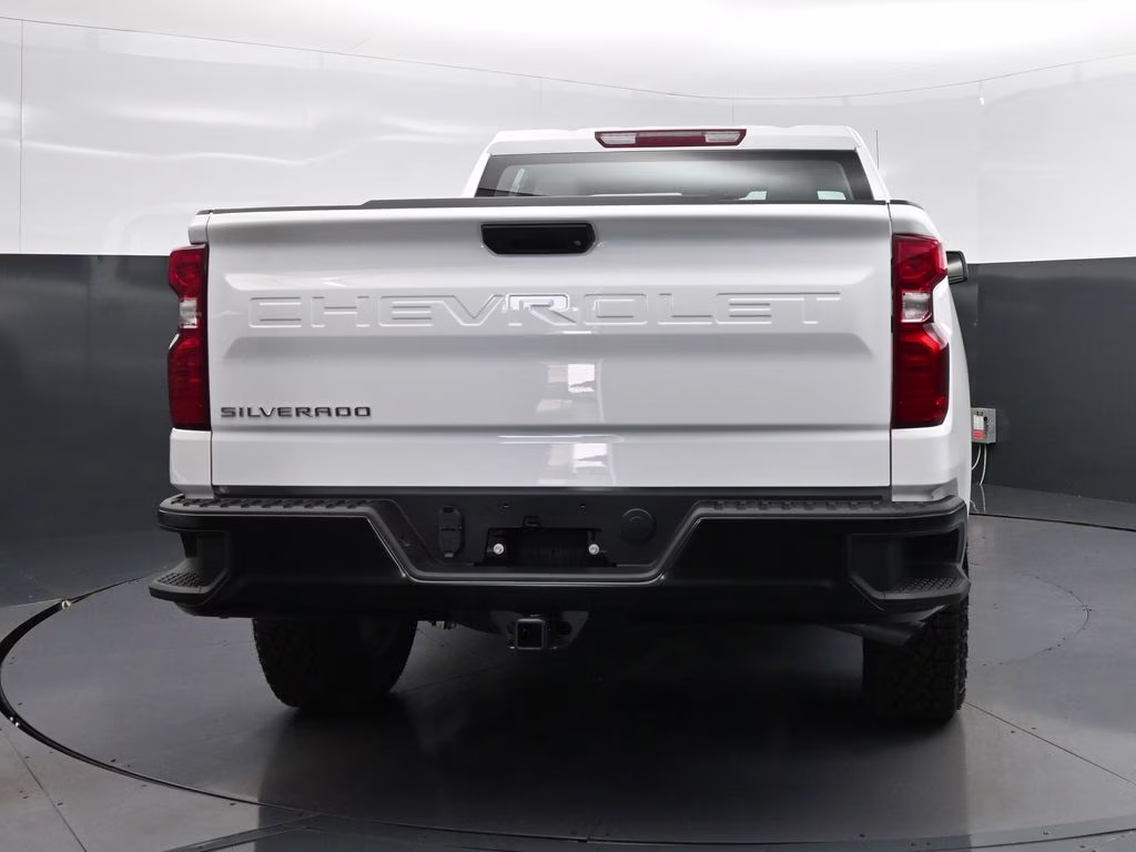 2026 Summit White Chevrolet Silverado 1500 WT 4X4 Truck