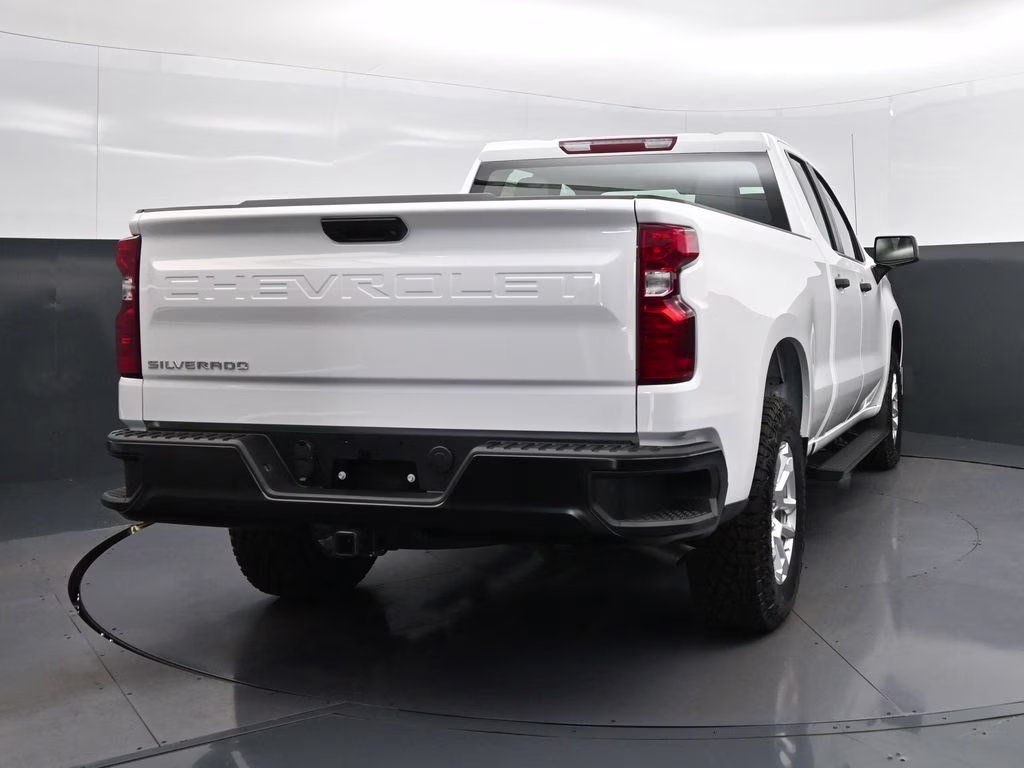 2026 Summit White Chevrolet Silverado 1500 WT 4X4 Truck