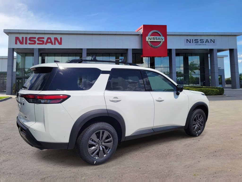 2026 Glacier White Nissan Pathfinder SV 4X4 SUV