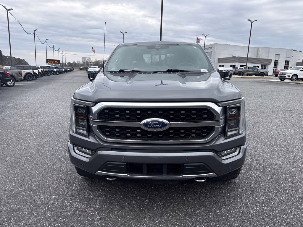 2022 Carbonized Gray Metallic Ford F-150 Platinum 4X4 Truck
