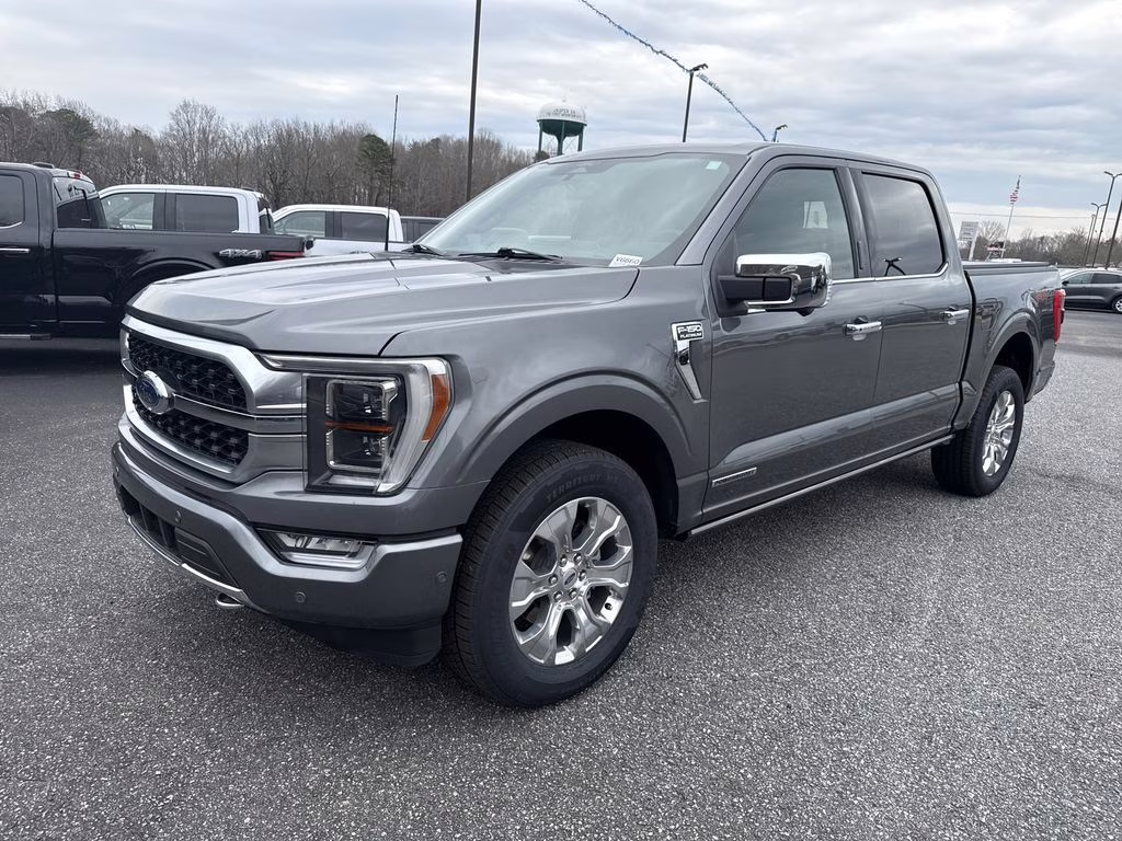 2022 Carbonized Gray Metallic Ford F-150 Platinum 4X4 Truck
