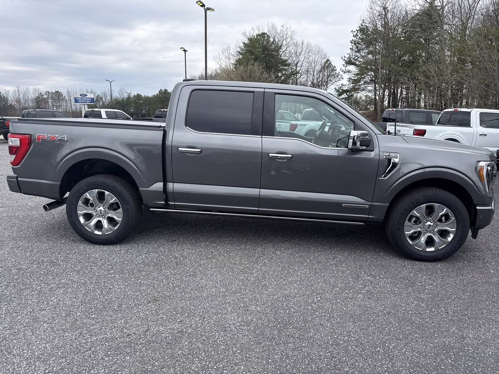 2022 Carbonized Gray Metallic Ford F-150 Platinum 4X4 Truck
