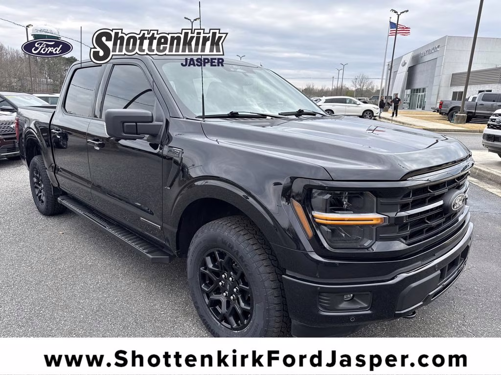 2024 Agate Black Metallic Ford F-150 XLT 4X4 Truck
