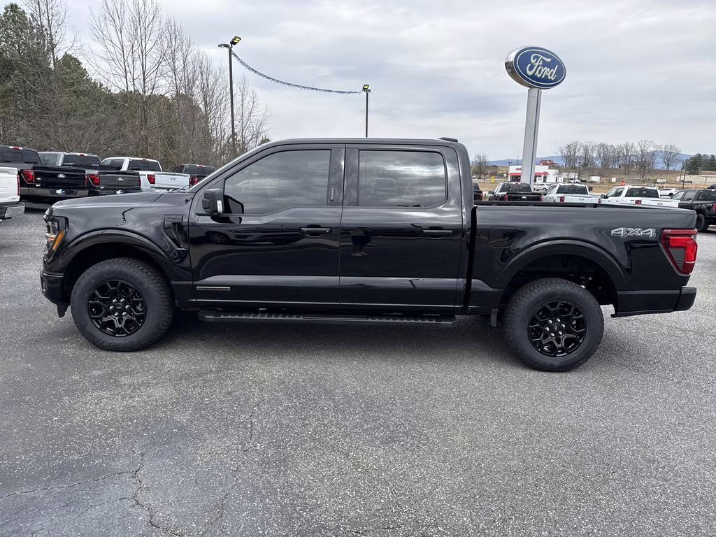 2024 Agate Black Metallic Ford F-150 XLT 4X4 Truck