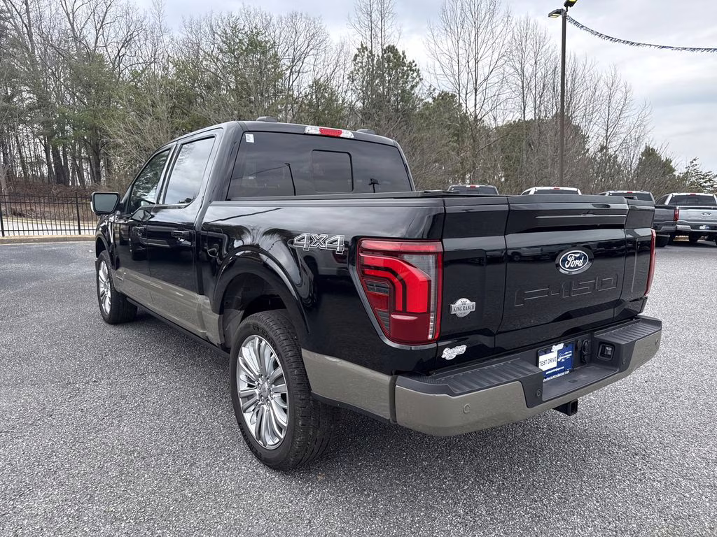 2025 Agate Black Metallic Ford F-150 King Ranch 4X4 Truck