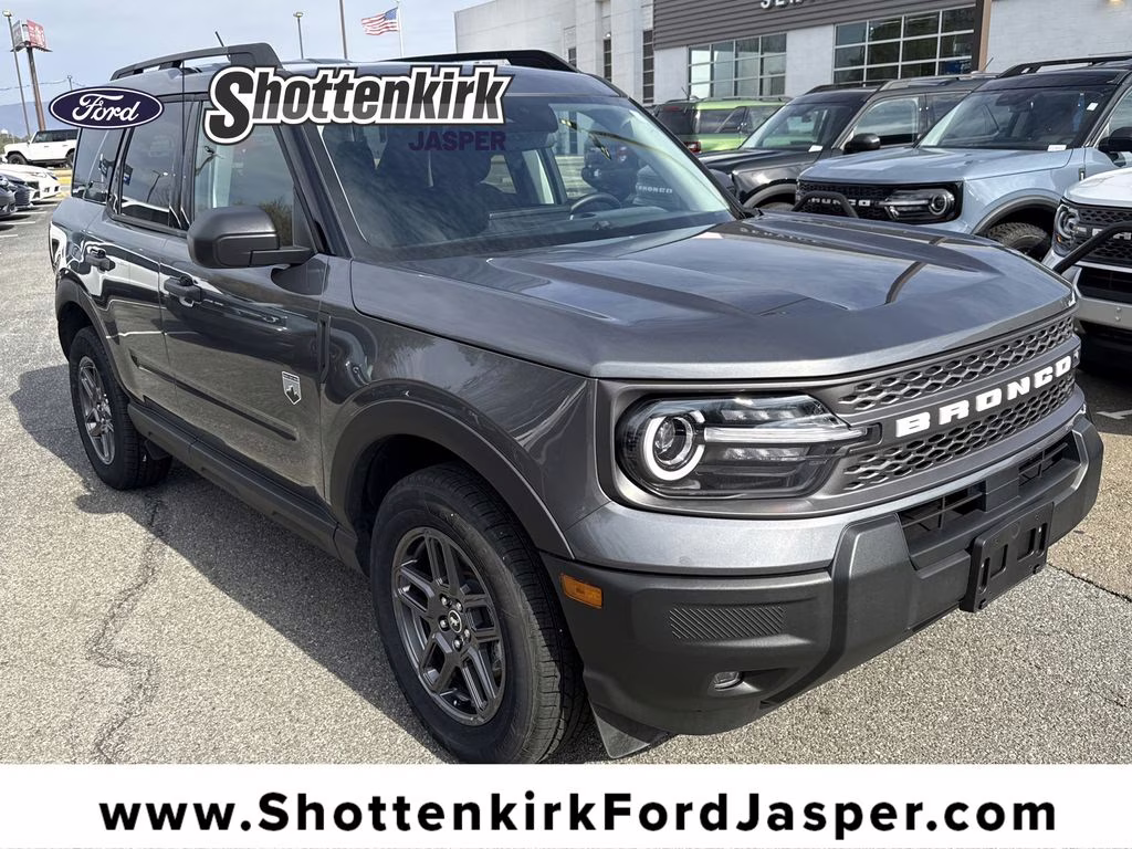 2025 Carbonized Gray Metallic Ford Bronco Sport Big Bend 4X4 SUV