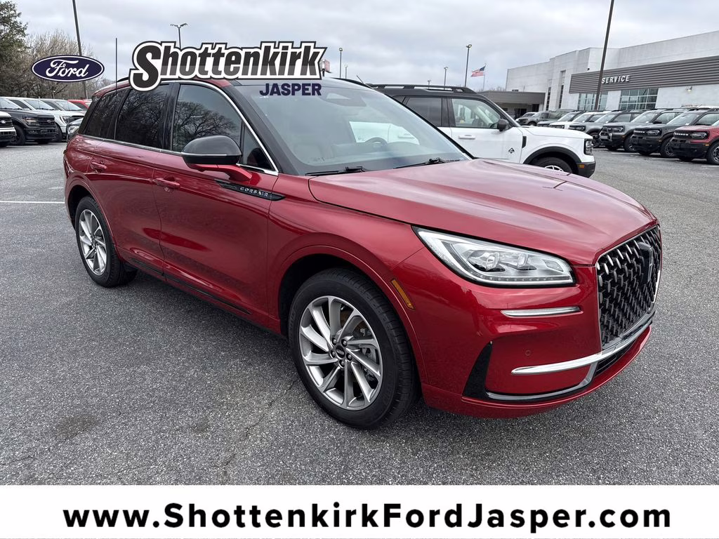 2025 Red Carpet Metallic Tinted Clearcoat Lincoln Corsair Plug-In Hybrid Grand Touring AWD SUV