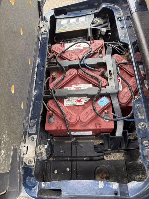 2021 Blue E-Z-GO RXV E 48 RV