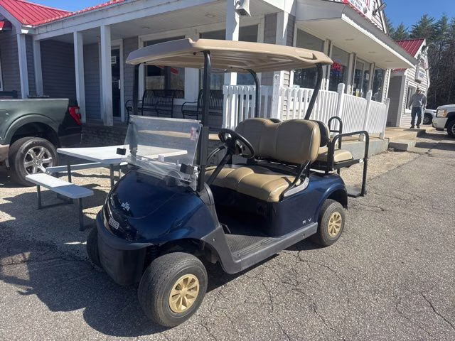 2021 Blue E-Z-GO RXV E 48 RV Sedan