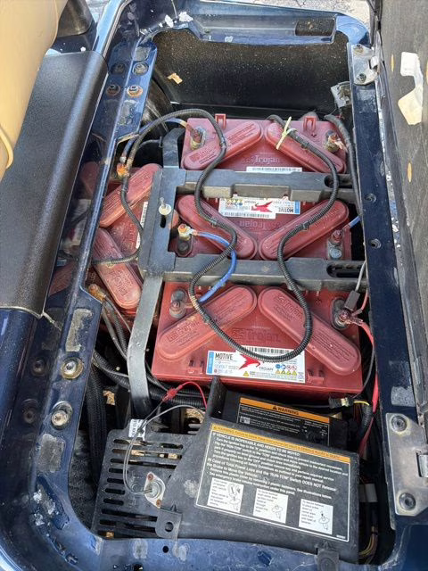 2021 Blue E-Z-GO RXV E 48 RV