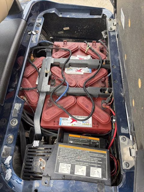 2021 Blue E-Z-GO RXV E 48 RV Sedan