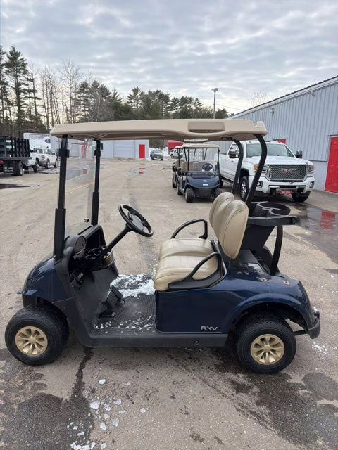 2021 Blue E-Z-GO RXV E 48 RV Sedan