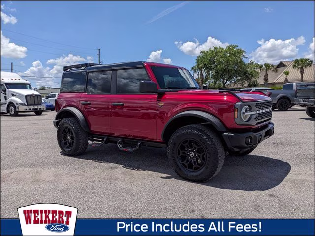 2026 Ruby Red Metallic Tinted Clearcoat Ford Bronco Badlands 4X4 SUV