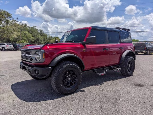 2026 Ruby Red Metallic Tinted Clearcoat Ford Bronco Badlands 4X4 SUV