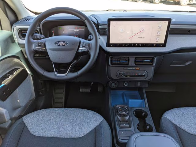 2026 Azure Gray Metallic Tri-Coat Ford Maverick XLT FWD Truck