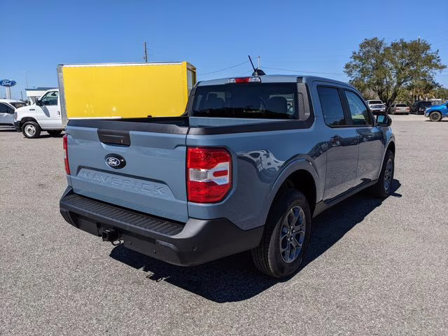 2026 Azure Gray Metallic Tri-Coat Ford Maverick XLT FWD Truck