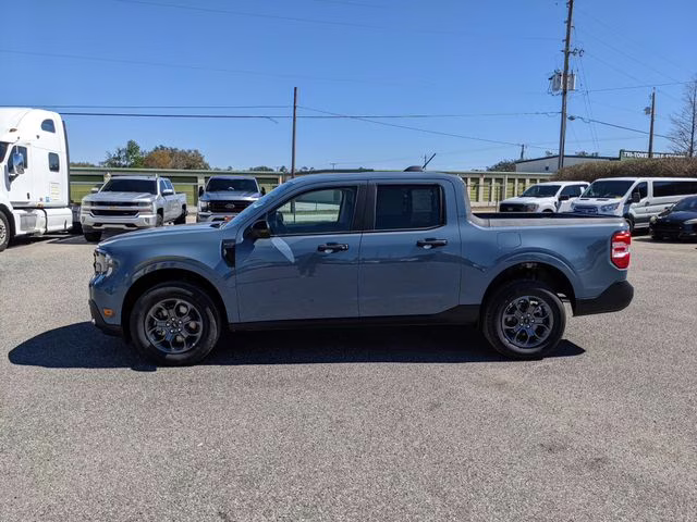 2026 Azure Gray Metallic Tri-Coat Ford Maverick XLT FWD Truck