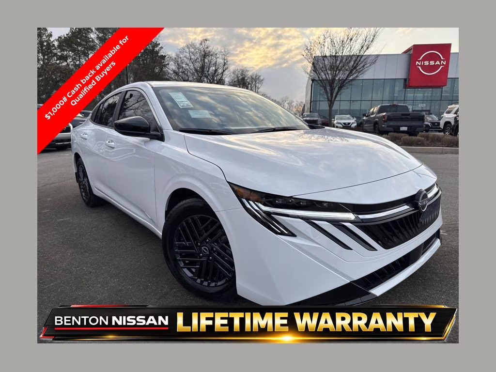 2026 Fresh Powder Nissan Sentra SV FWD Sedan