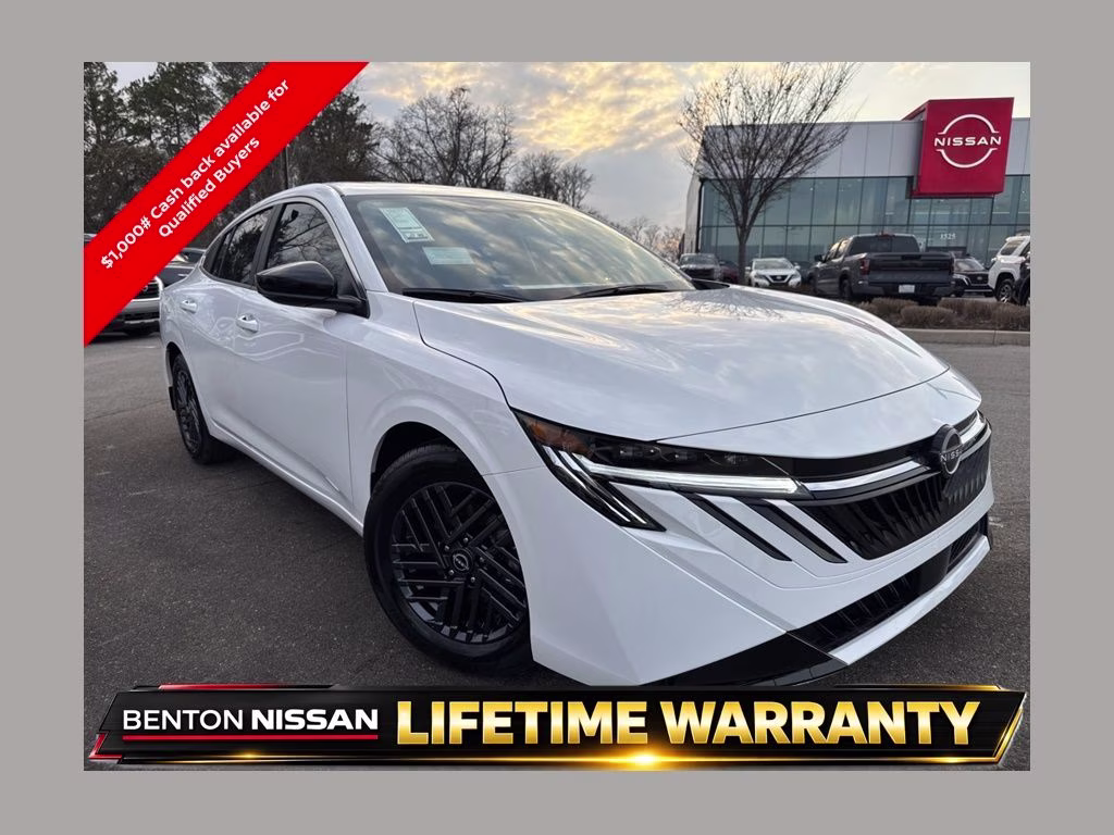 2026 Fresh Powder Nissan Sentra SV FWD Sedan