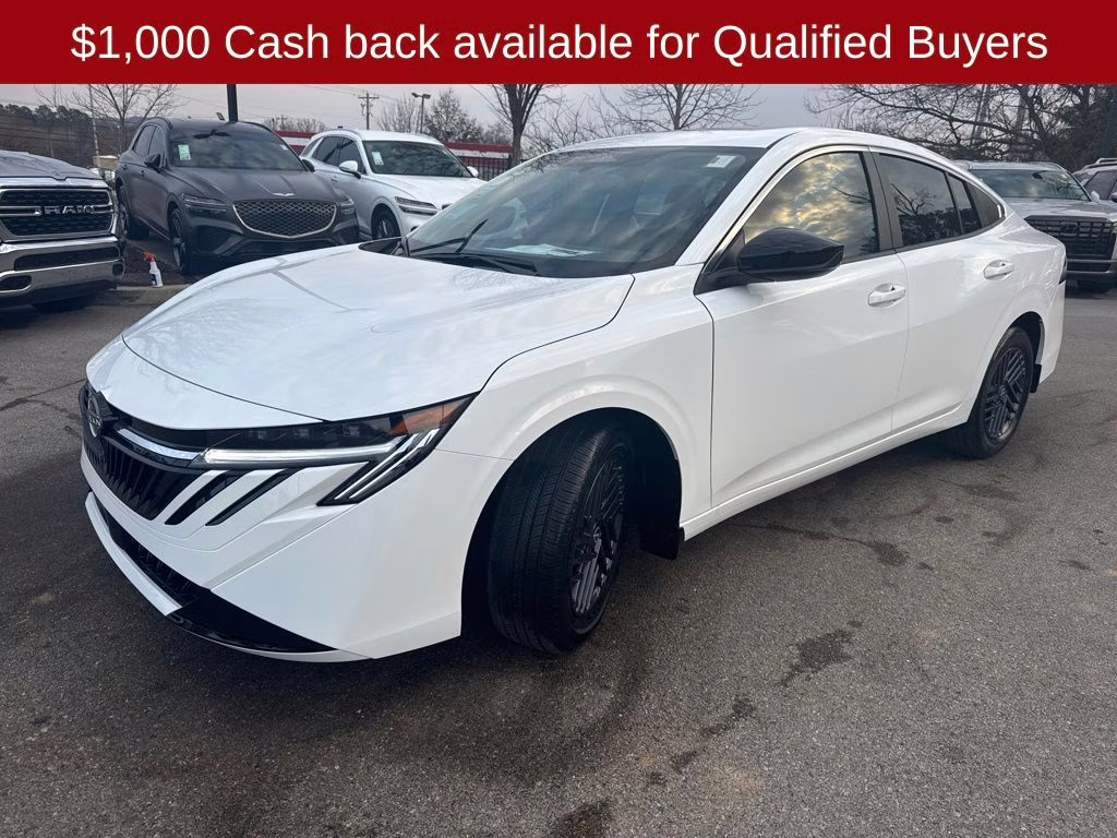 2026 Fresh Powder Nissan Sentra SV FWD Sedan