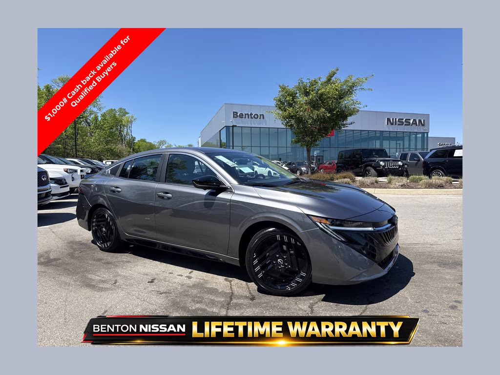 2026 Gun Metallic Nissan Sentra SR FWD Sedan