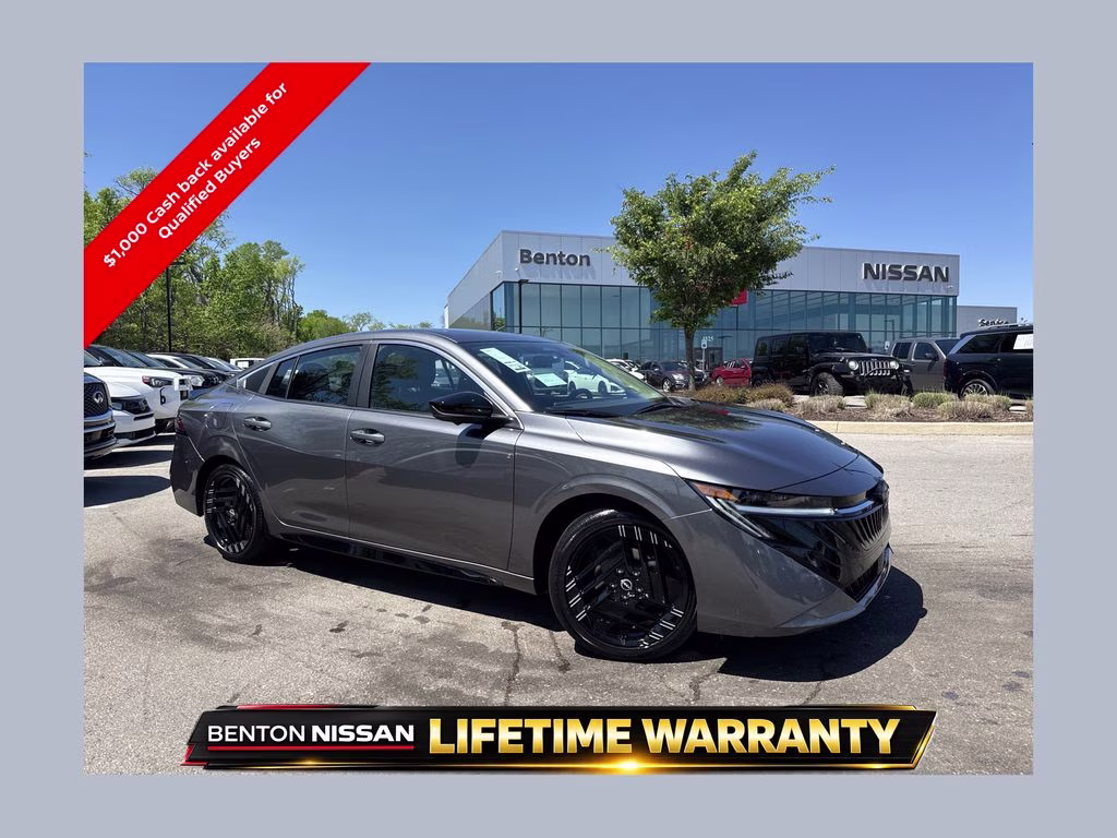2026 Gun Metallic Nissan Sentra SR FWD Sedan
