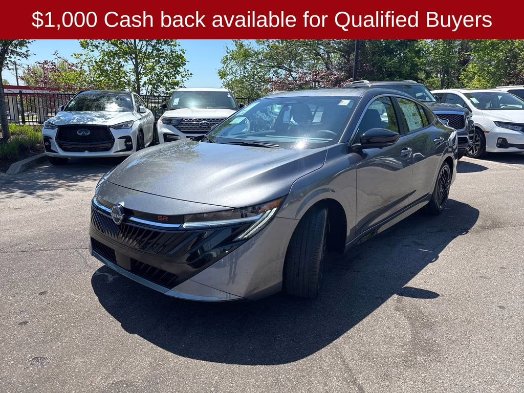 2026 Gun Metallic Nissan Sentra SR FWD Sedan