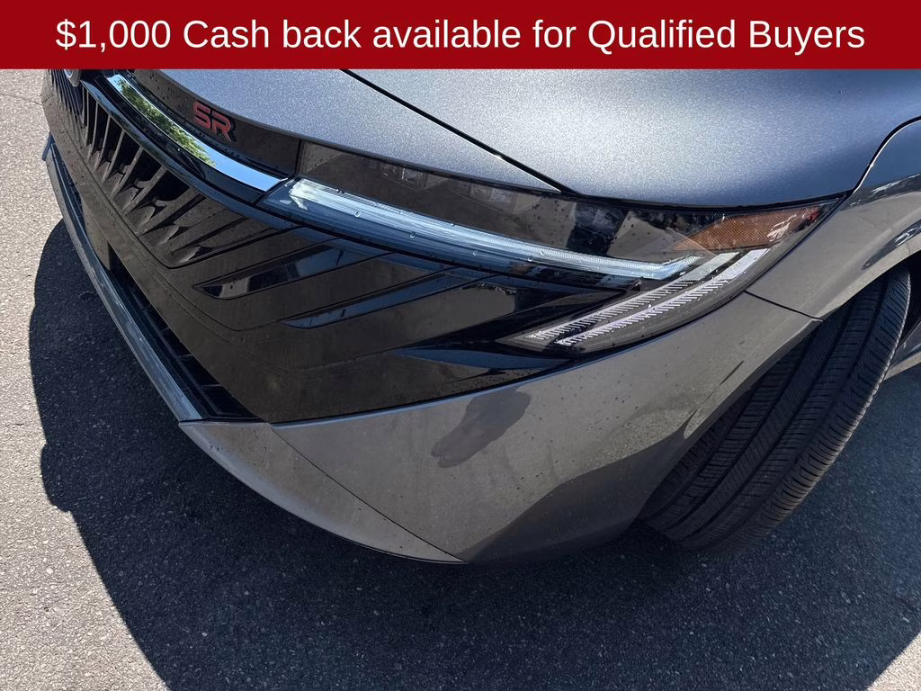 2026 Gun Metallic Nissan Sentra SR FWD Sedan