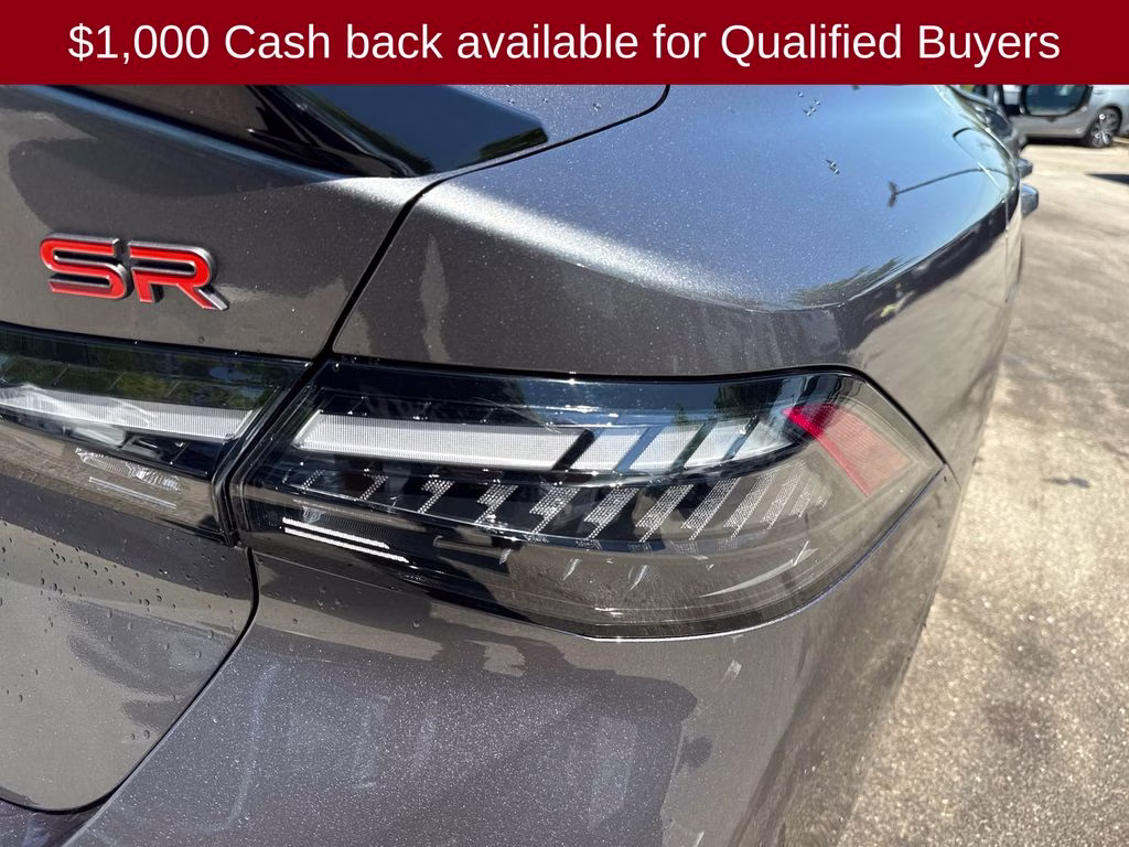 2026 Gun Metallic Nissan Sentra SR FWD Sedan