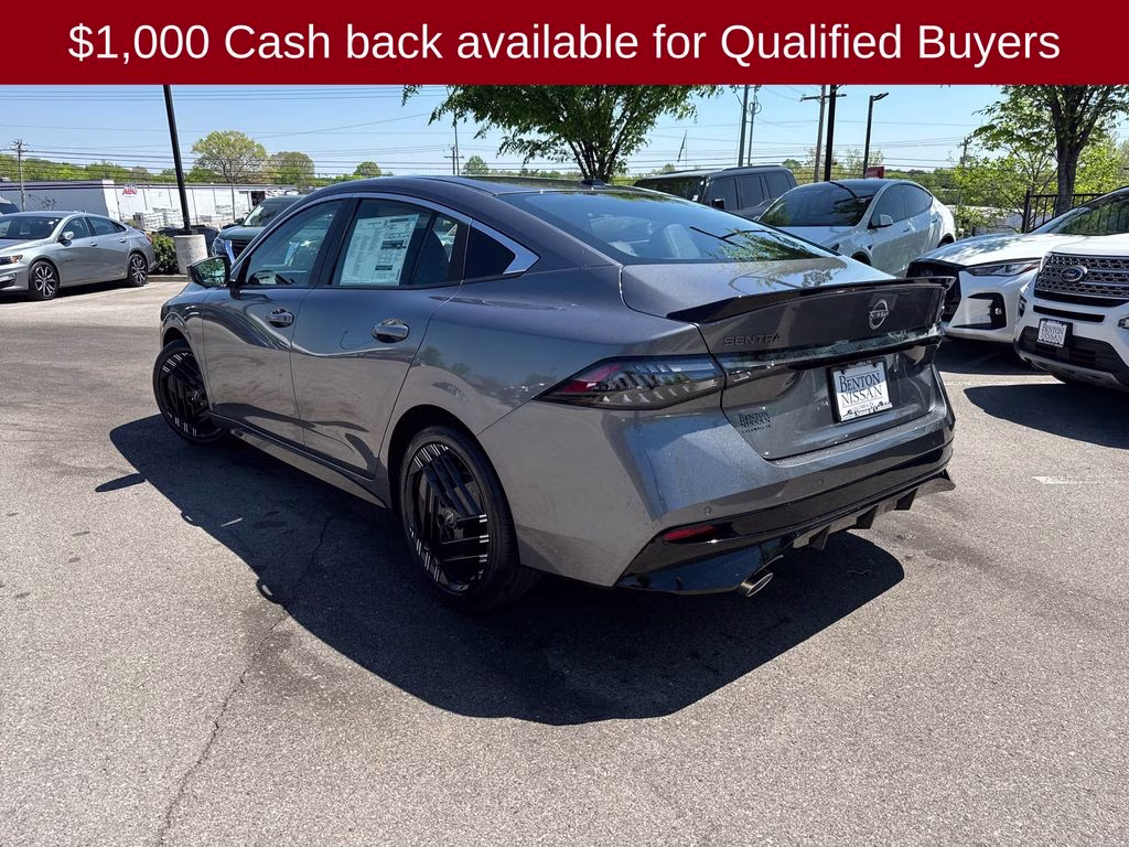 2026 Gun Metallic Nissan Sentra SR FWD Sedan