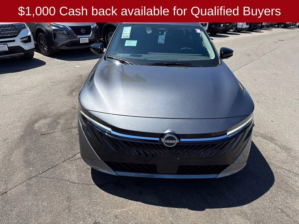 2026 Gun Metallic Nissan Sentra SR FWD Sedan