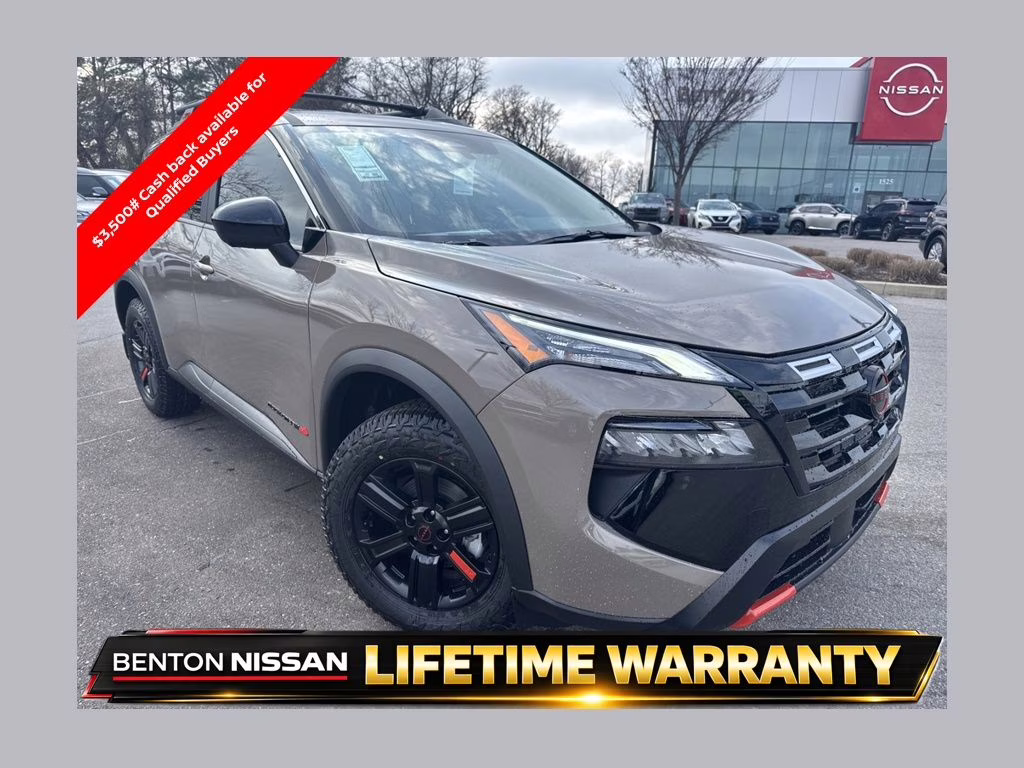 2026 Baja Storm Metallic Nissan Rogue Rock Creek AWD SUV