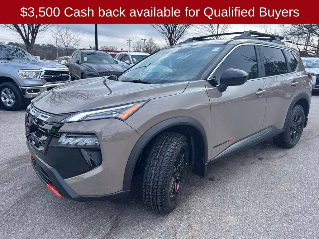 2026 Baja Storm Metallic Nissan Rogue Rock Creek AWD SUV