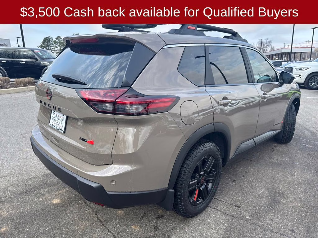 2026 Baja Storm Metallic Nissan Rogue Rock Creek AWD SUV